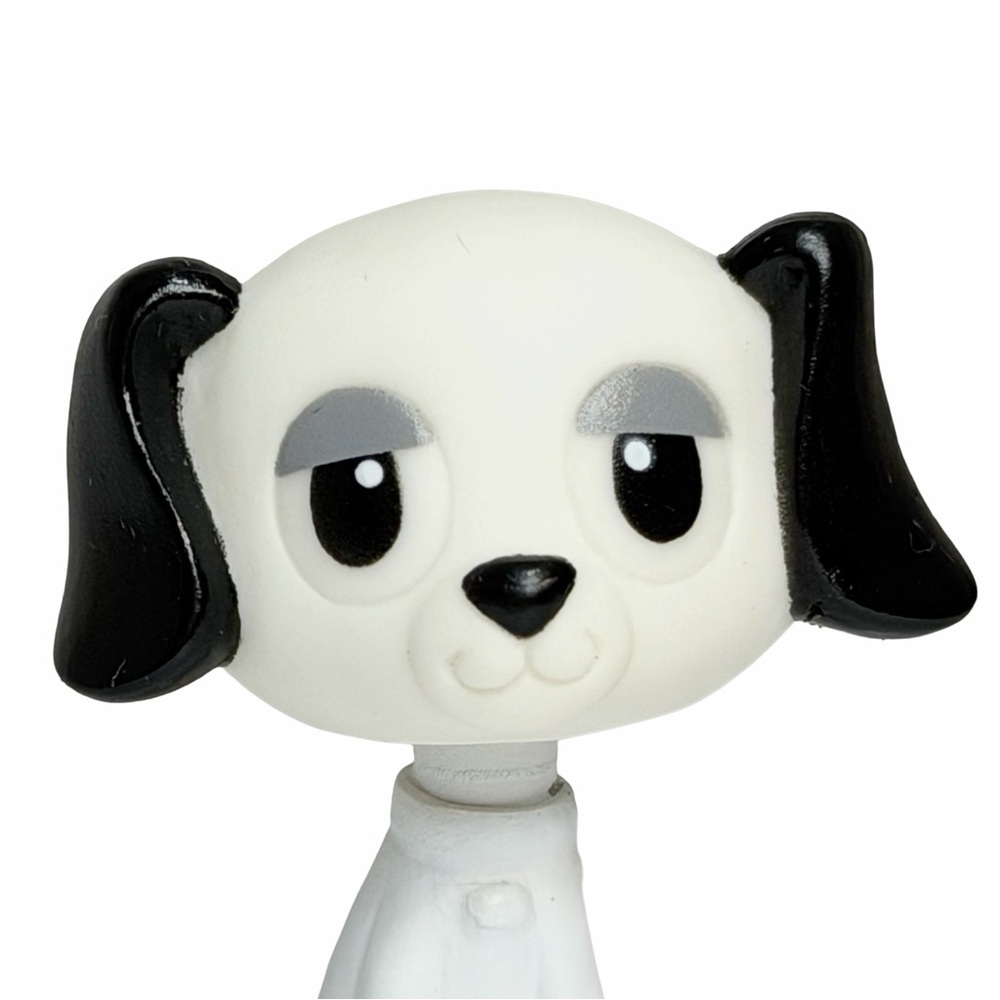 1997 Mannix Puppy Surprise Dog Figure Black White Bobble Head Puppy Vintage 90s - Picture 7 of 9